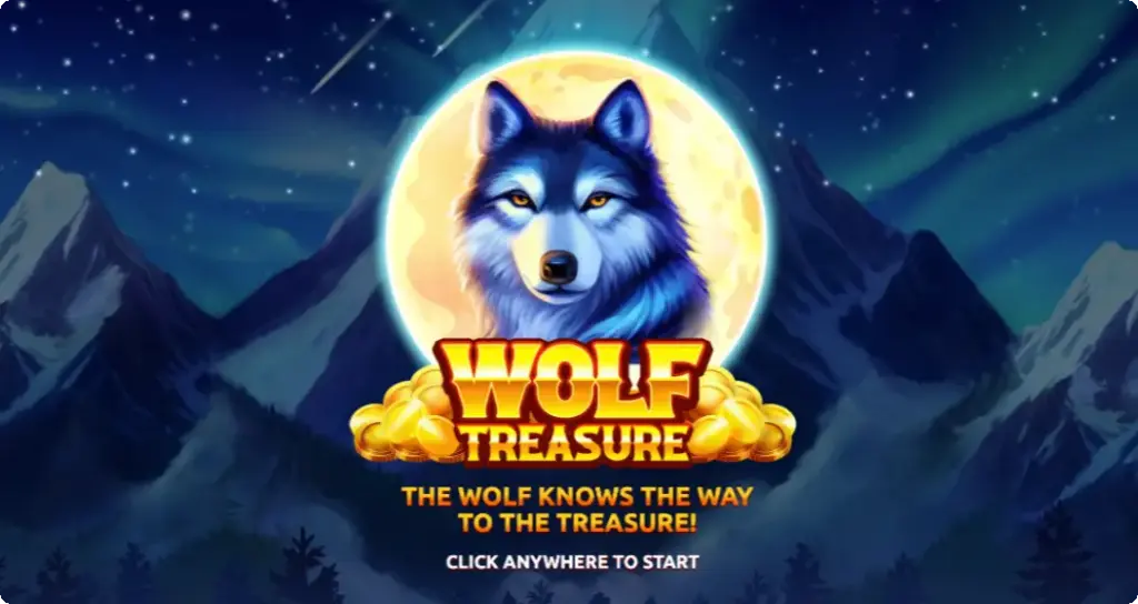 Wolf Treasure slot loading screen